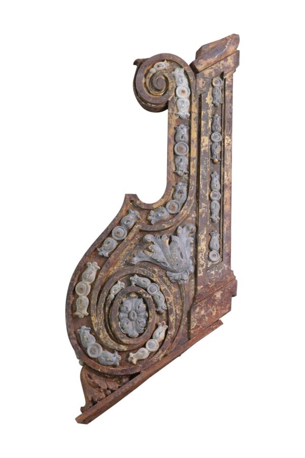 Staircase Elements - Reclaimed Cast Iron & Lead Balustrade from Historic Balitmore Building