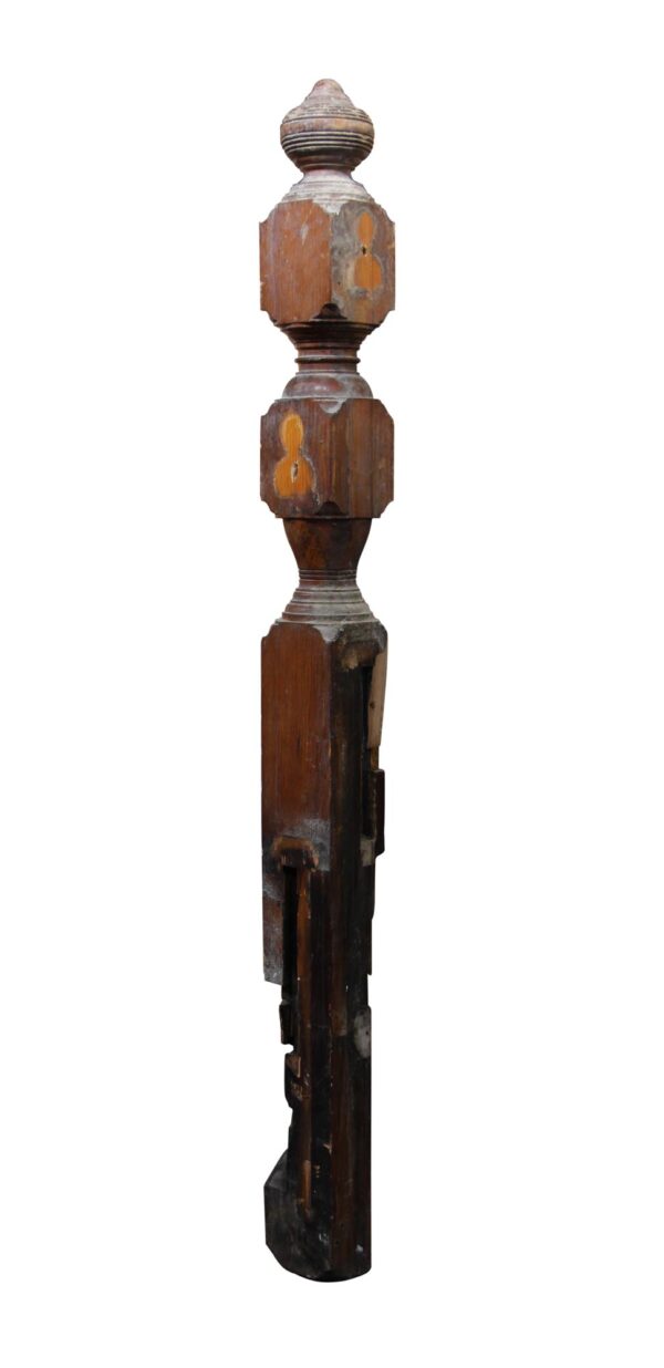 Staircase Elements - Reclaimed Wood Staircase Newel Post Set