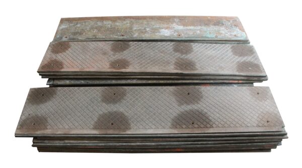 Staircase Elements - Solid Brass New York City Subway Stair Treads