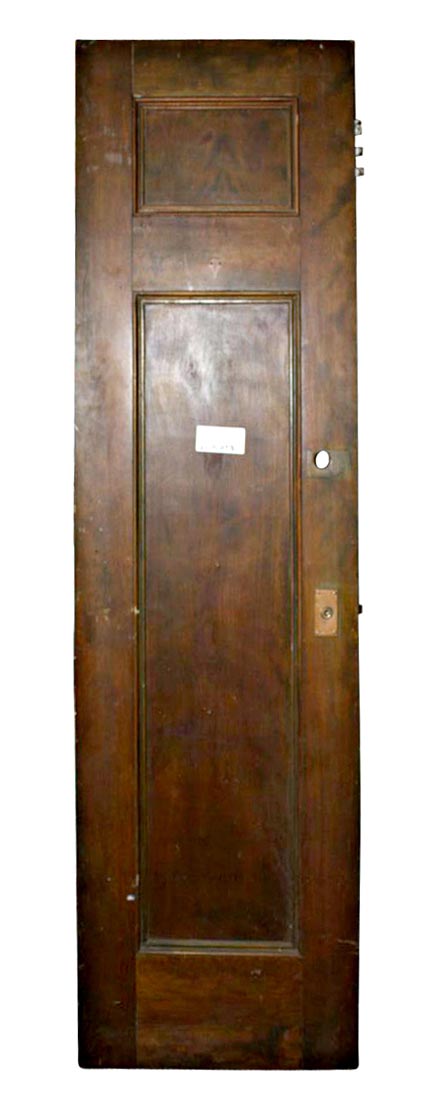 Standard Doors - Antique 2 Pane Wood Privacy Door 84 x 23.75