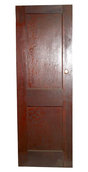 Standard Doors - Antique 2 Pane Wood Privacy Door 87 x 19.75