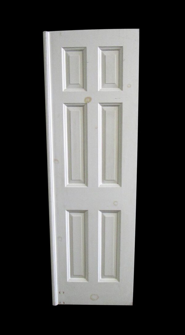Standard Doors - Antique 6 Panel White Passage Door 78.25 x 24.5