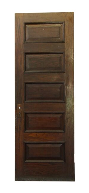 Standard Doors - Antique Five Panel Wooden Door