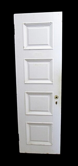Standard Doors - Antique Lamb's Club 4 Panel Wood Passage Door 82 x 25.875