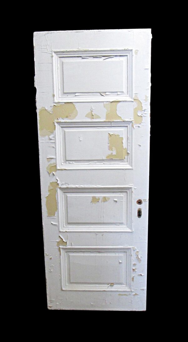Standard Doors - Antique Lamb's Club 4 Panel Wood Passage Door 83.25 x 31.75