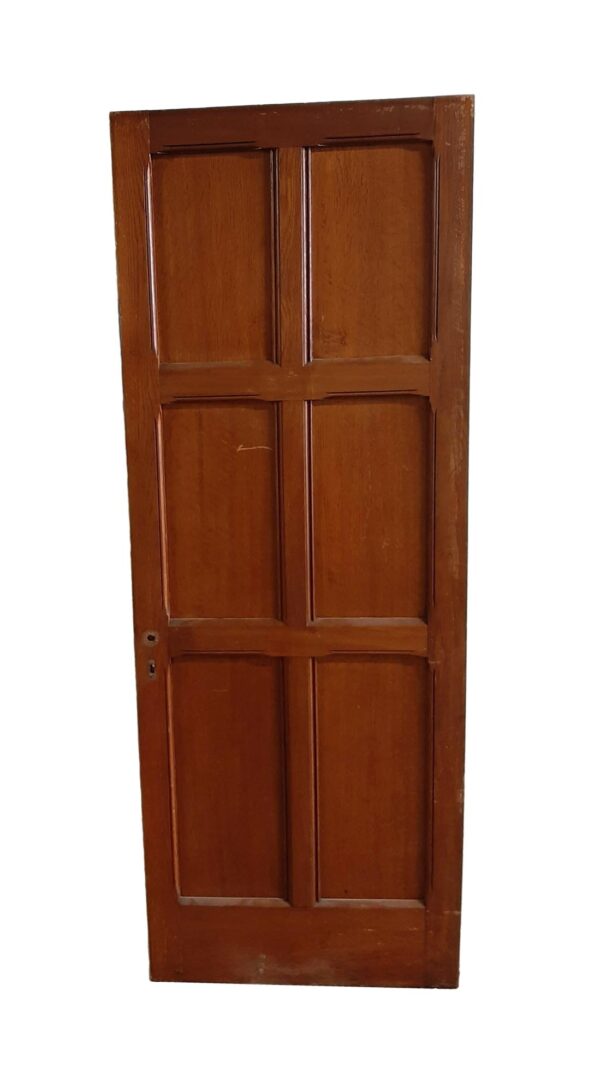 Standard Doors - Arts & Crafts 6 Pane Oak Passage Door 74.75 x 27.75