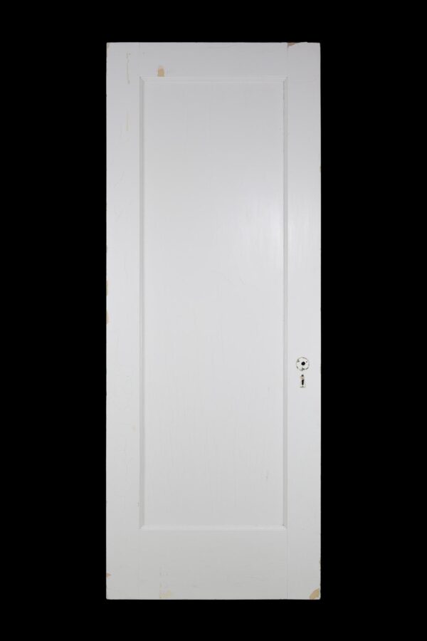 Standard Doors - Vintage 1 Pane White Pine Wood Door 83.25 x 32.125