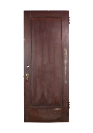 Standard Doors - Vintage Dark Tone Birch 1 Pane Privacy Door 78.875 x 32