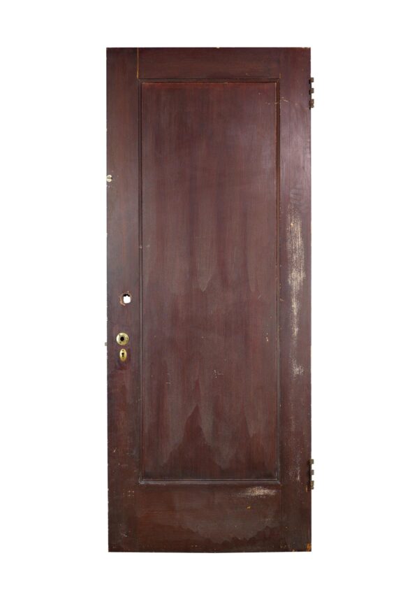 Standard Doors - Vintage Dark Tone Birch 1 Pane Privacy Door 78.875 x 32