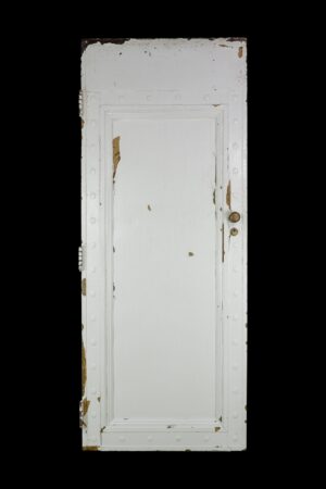 Standard Doors - Vintage Full 1 Pane White Steel Passage Door 89 x 35.625