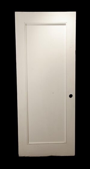 Standard Doors - Vintage Single Panel Wood Passage Door 77.75 x 31.75