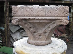 Stone & Terra Cotta - Salvaged Cast Stone Capitals from Addison Mizner's La Ronda