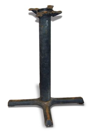Table Bases - Vintage Black Iron Bistro Table Base