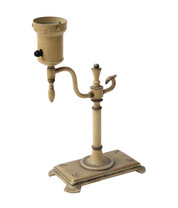 Table Lamps - Vintage French Provincial Tole Desk Table Lamp