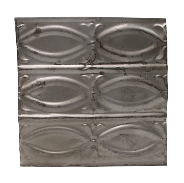 Tin Creations - Square Foot of Antique Raw Fish Pattern Tin Sheet