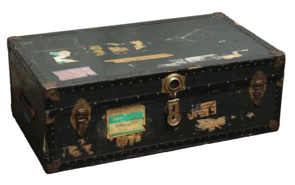 Trunks - Old Trunk with Bronze Hardware