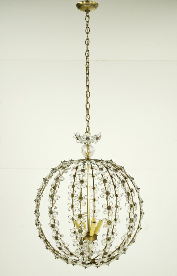 Up Lights - Bagues Style Lilly Glass Ball Pendant Light