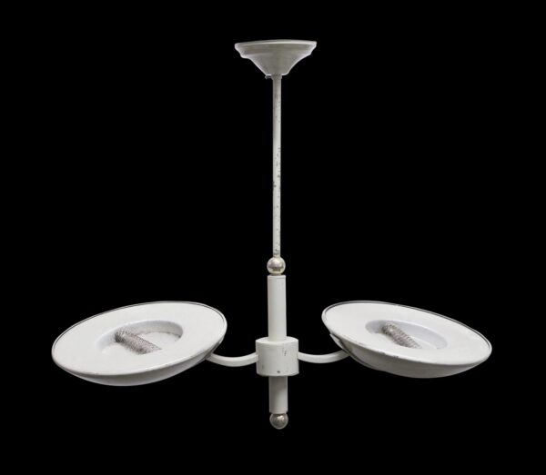 Up Lights - Unusual Industrial 2 Arm Up Light Pendant