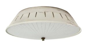 Waldorf Astoria - 1950s Waldorf Astoria Flush Mount Dish Light