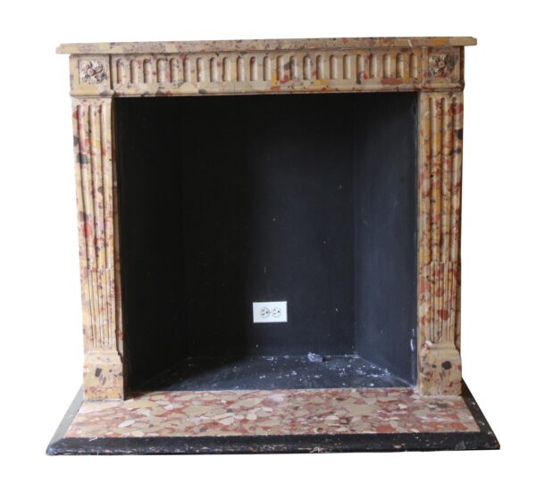 Waldorf Astoria -  French Regency Breche d'Alep Louis XVI Marble Mantel