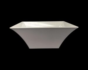 Waldorf Astoria - Large Modern 12 in. Melamine Square Bowl