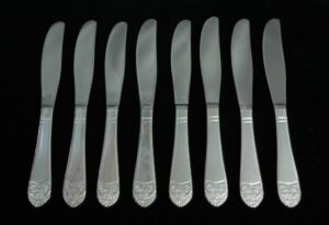 Waldorf Astoria - New Waldorf Astoria Art Deco Butter Knife Flatware 8 Piece Set