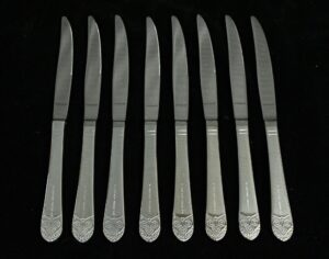 Waldorf Astoria - New Waldorf Astoria Art Deco Steak Knife Flatware 8 Piece Set