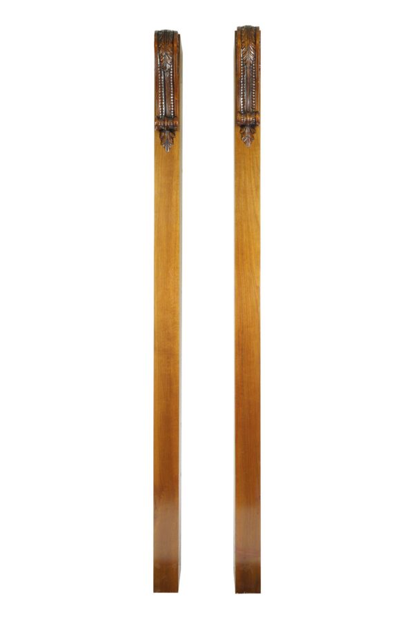 Waldorf Astoria - Pair of Waldorf Astoria Windsor Conference Room Walnut Corbel Wood Moldings