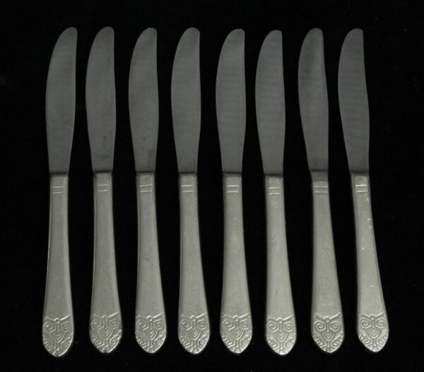 Waldorf Astoria - Waldorf Astoria Art Deco Butter Knife Flatware 8 Piece Set