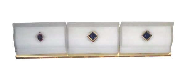 Waldorf Astoria - Waldorf Astoria Art Deco Slip Shade 3 Light Glass Wall Sconce Waldorf Astoria - Waldorf Astoria Art Deco Slip Shade 3 Light Glass Wall Sconce