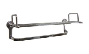 Waldorf Astoria - Waldorf Astoria Chrome Over Brass Bathroom Towel Wall Rack
