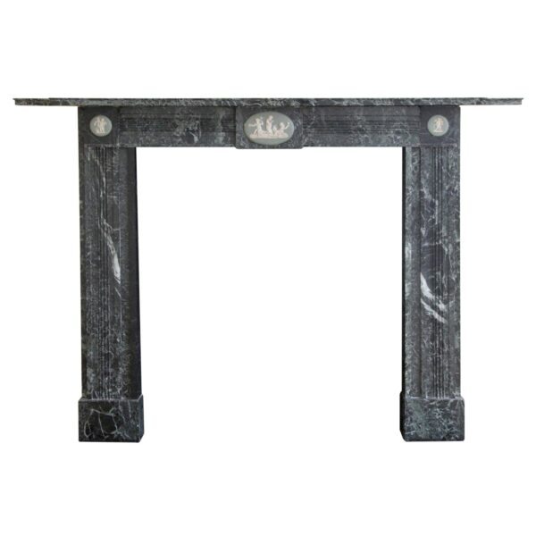 Waldorf Astoria - Waldorf Astoria English Green Veined Marble Mantel