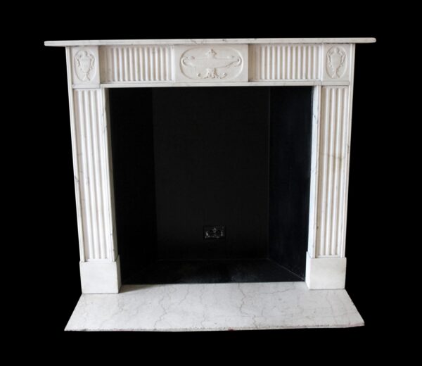 Waldorf Astoria - Waldorf Astoria English Regency Statuary Marble Mantel