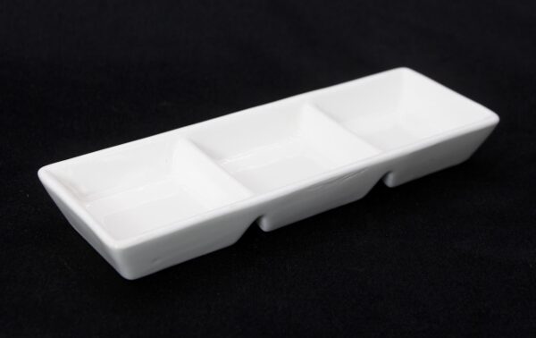 Waldorf Astoria - Waldorf Astoria Fortessa Fortaluxe Superwhite Triple Section Serving Dish