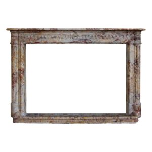 Waldorf Astoria - Waldorf Astoria French Regency Carved Brown Mantel