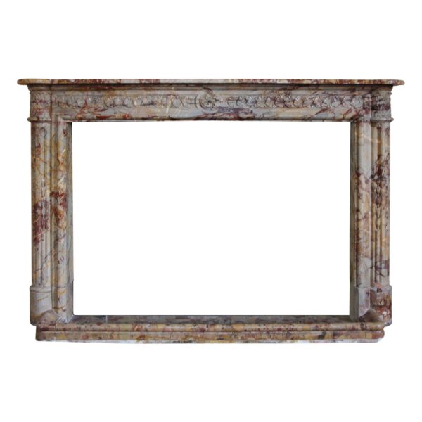 Waldorf Astoria - Waldorf Astoria French Regency Carved Brown Mantel