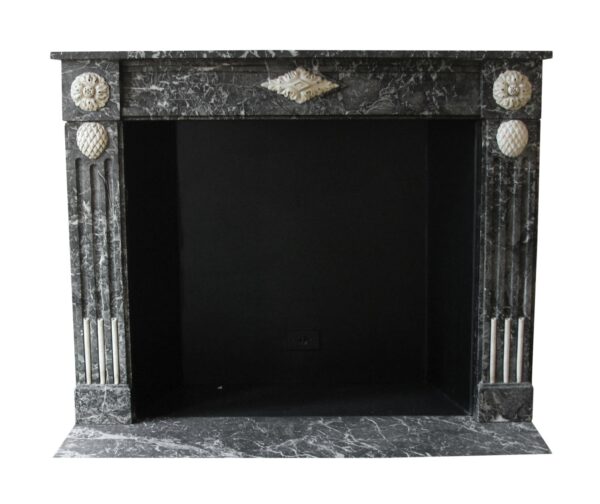Waldorf Astoria - Waldorf Astoria French Regency Gray Marble Mantel