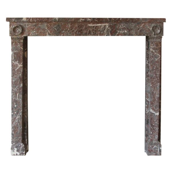 Waldorf Astoria - Waldorf Astoria Petite French Regency Carved Marble Mantel