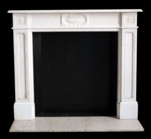 Waldorf Astoria - Waldorf Astoria Statuary Marble French Regency Mantel