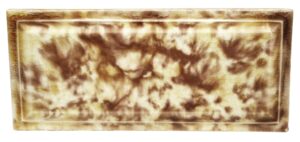 Wall Tiles - Antique Brown & Tan Marbleized Wall Tile 9 x 4