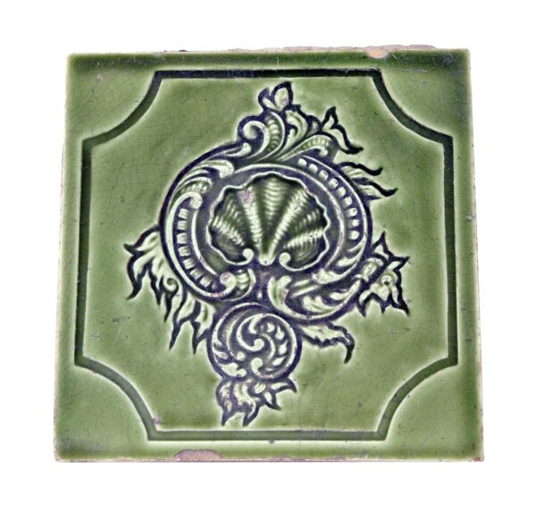 Wall Tiles - Reclaimed Antique Green Shell Tile Set