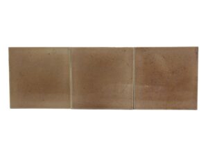 Wall Tiles - Set of Antique 6 in. Square Tan Ceramic Wall Tiles