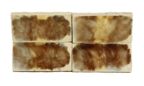 Wall Tiles - Set of Antique Brown 4.25 x 2 Mixed Wall Tiles