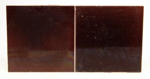 Wall Tiles - Set of Brown Shiny Tiles