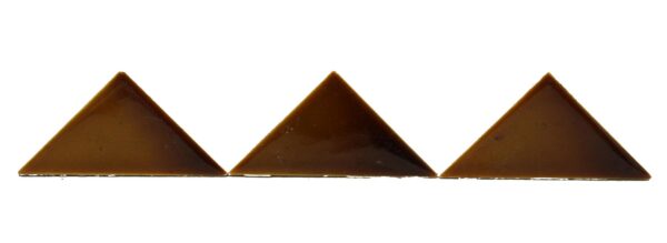 Wall Tiles - Set of Brown Triangular Tiles