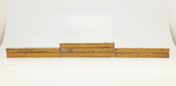 Wall Tiles - Set of Seven Long Thin Tan Tiles