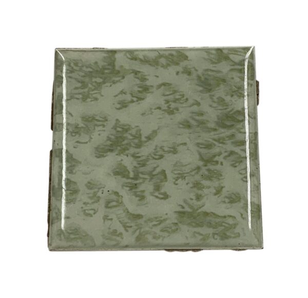 Wall Tiles - Vintage Mottled Light Green 4.25 in. Square Tile