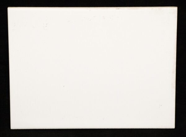 Wall Tiles - Vintage Plain White Ceramic Tile 8 x 6