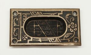 Window Hardware - Antique Bronze Decorative Window Sash Lift