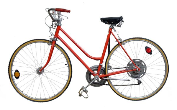 Bicycles - Vintage Red Schwinn Super Sport Bike
